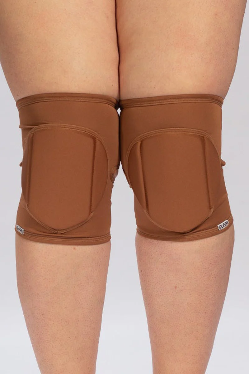 Queen Wear Classic Kneepads - Mocha - Image 4