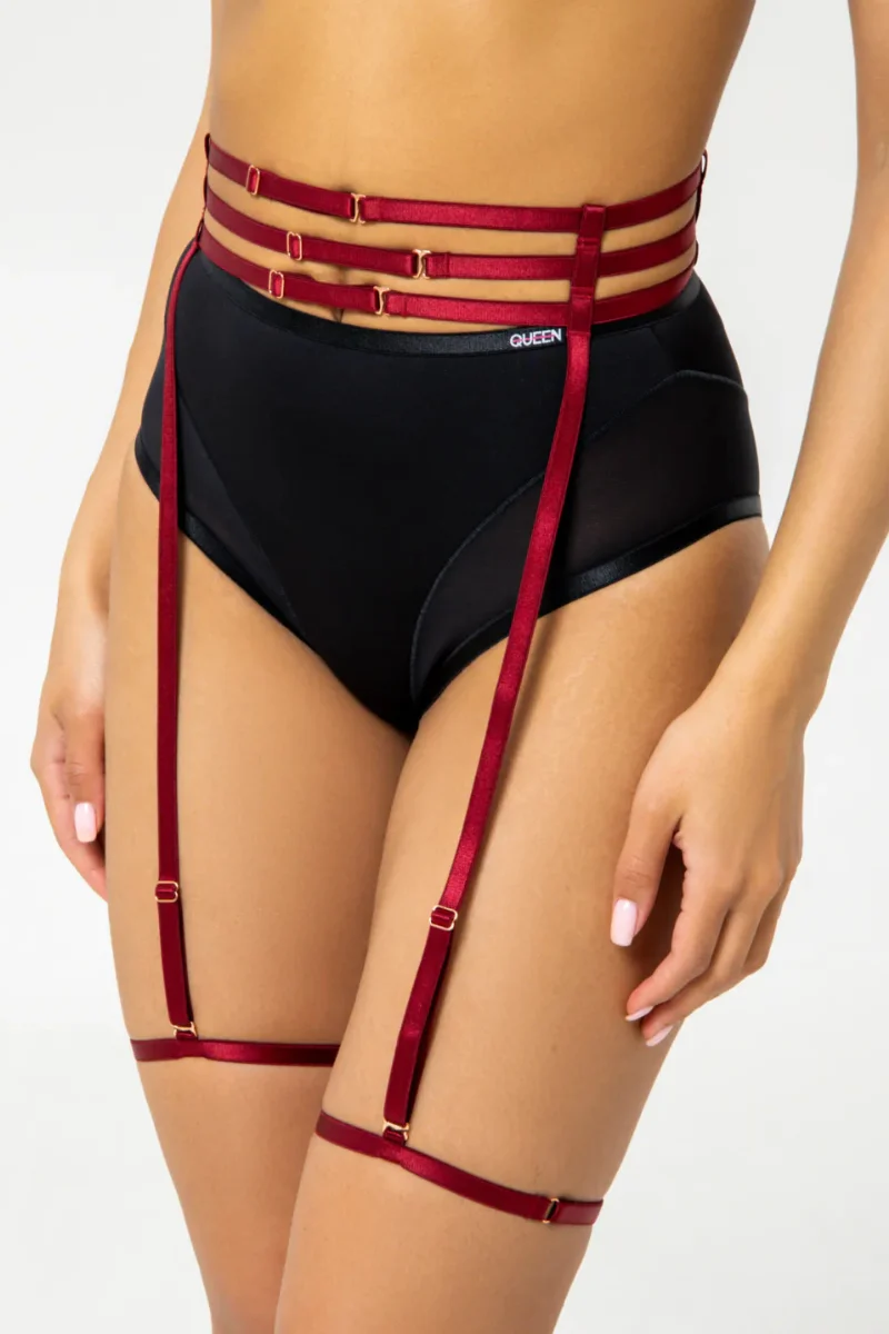 Queen Wear Garter Belt - Cherry Soul