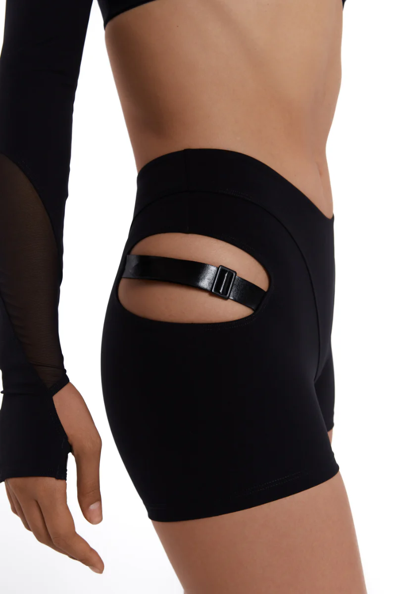 Queen Wear Nova Shorts - Star Black - Image 3