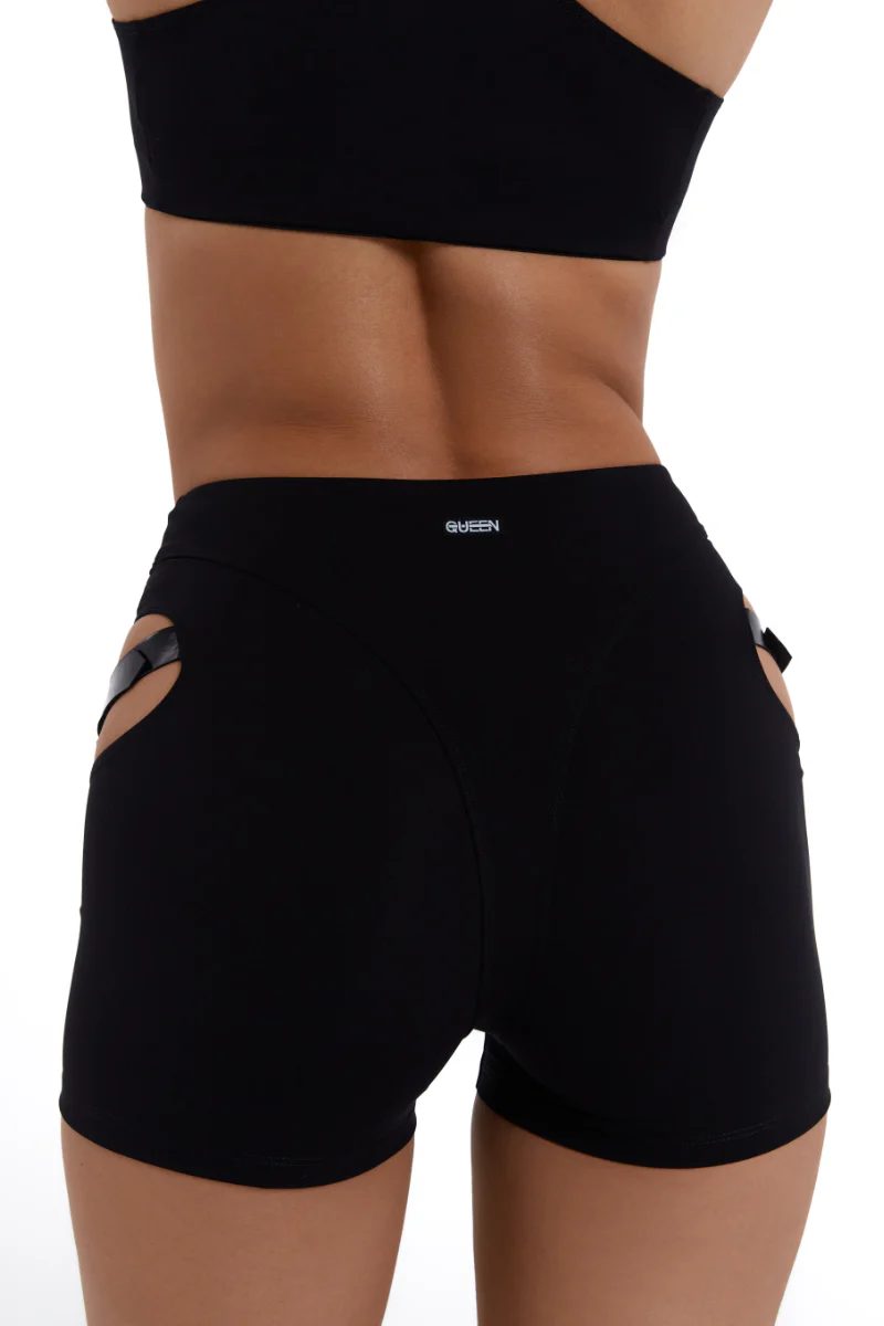 Queen Wear Nova Shorts - Star Black - Image 4