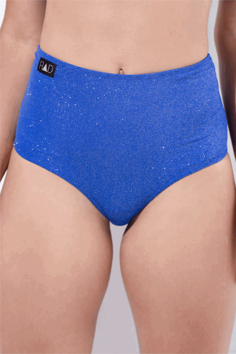 RAD Eve Shorts - Blue Glitter - Image 4