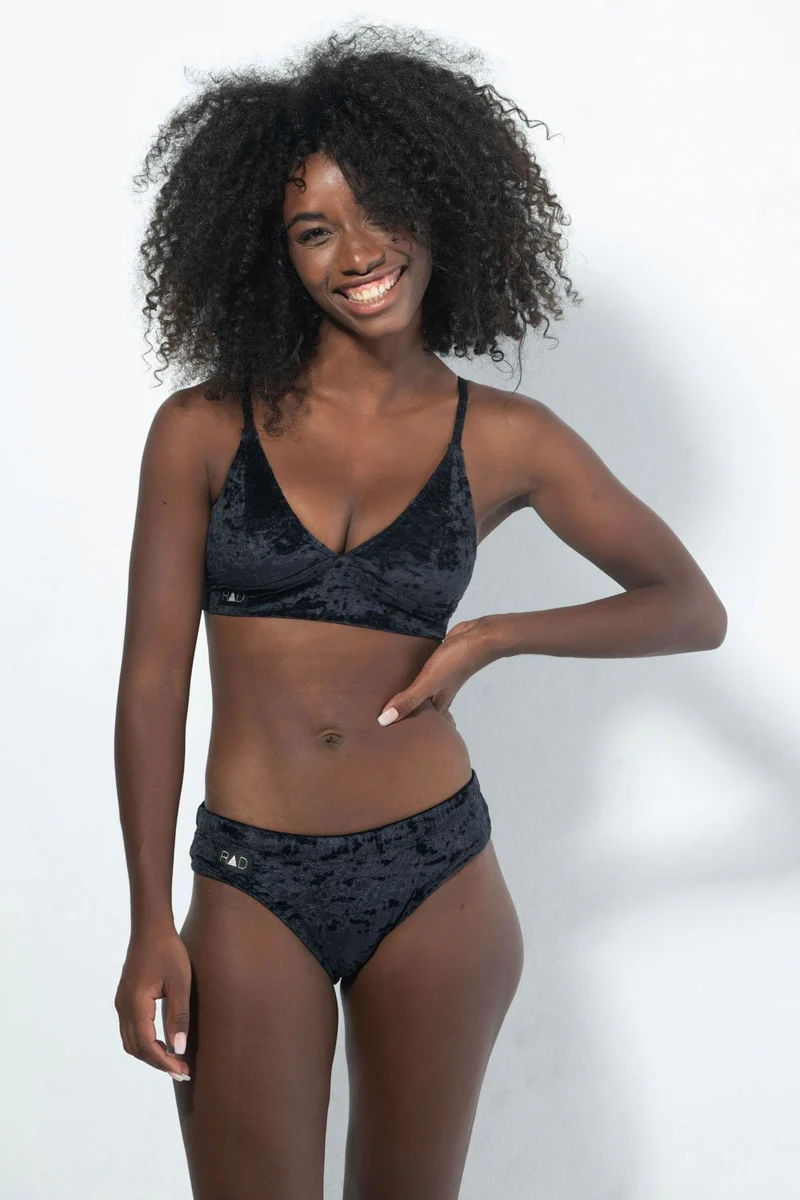 RAD Monica Top - Black Velvet - Image 6