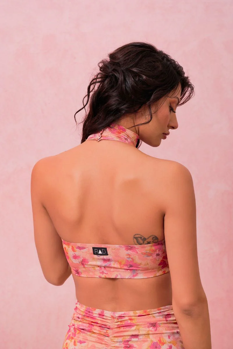 RAD Paradiso Eve Top - Floral Peach - Image 2