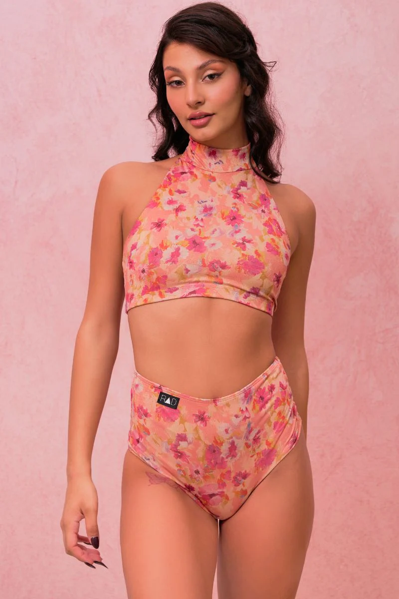 RAD Paradiso Eve Top - Floral Peach - Image 3