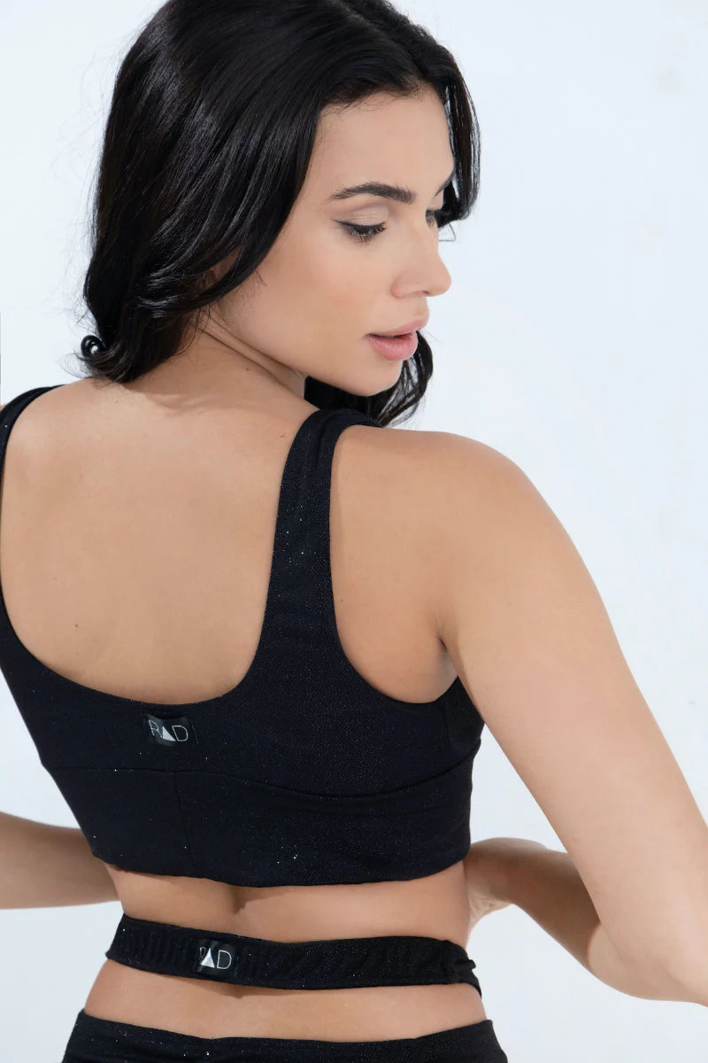 RAD XX Top - Black Glitter - Image 2