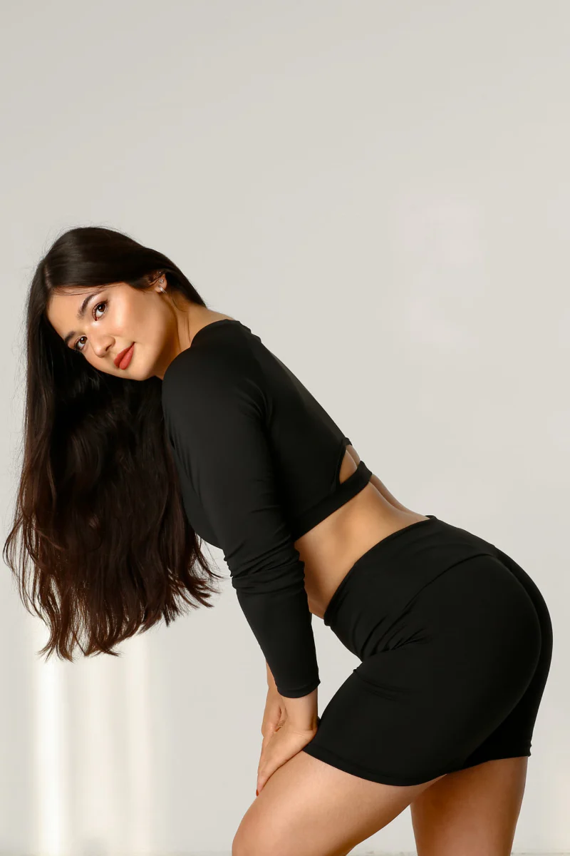 REV ACTIV Comfort Long Sleeves Top - Black - Image 3
