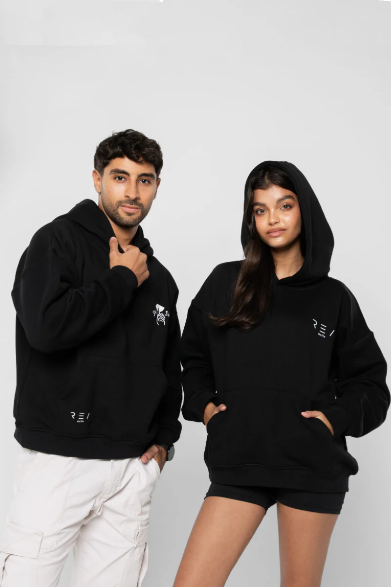 REV ACTIV Nobody Knows I’m A Pole Dancer Premium Hoodie - Black - Image 5
