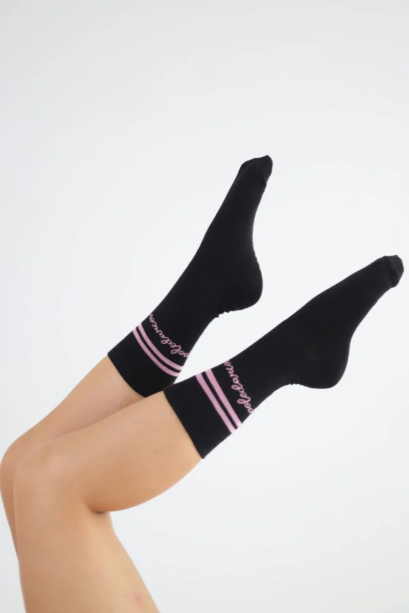 REV ACTIV Poledancer Socks - Black