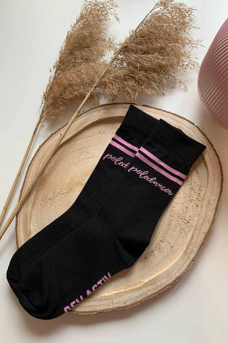 REV ACTIV Poledancer Socks - Black - Image 3