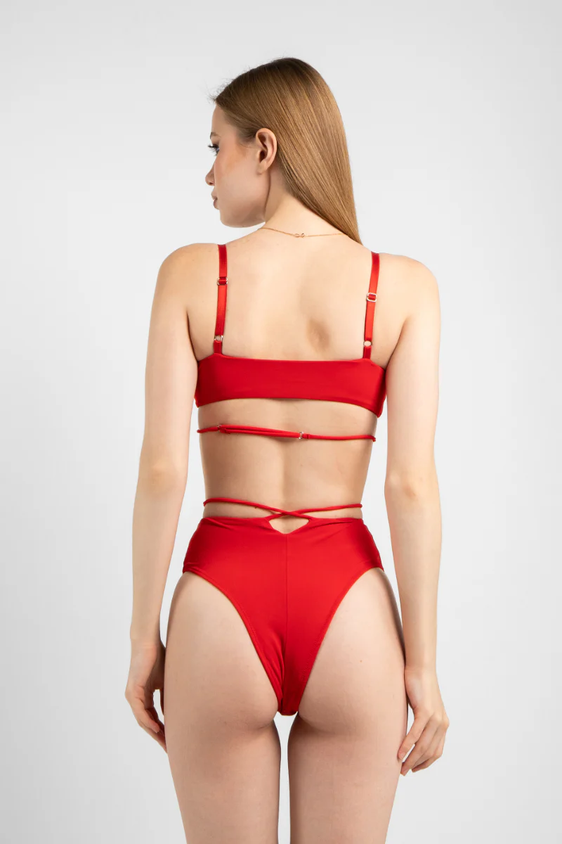 REV ACTIV Sassy Top - Red - Image 2