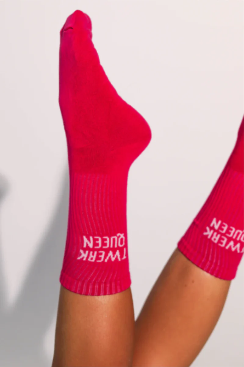 REV ACTIV Twerk Queen Socks - Pink - Image 3
