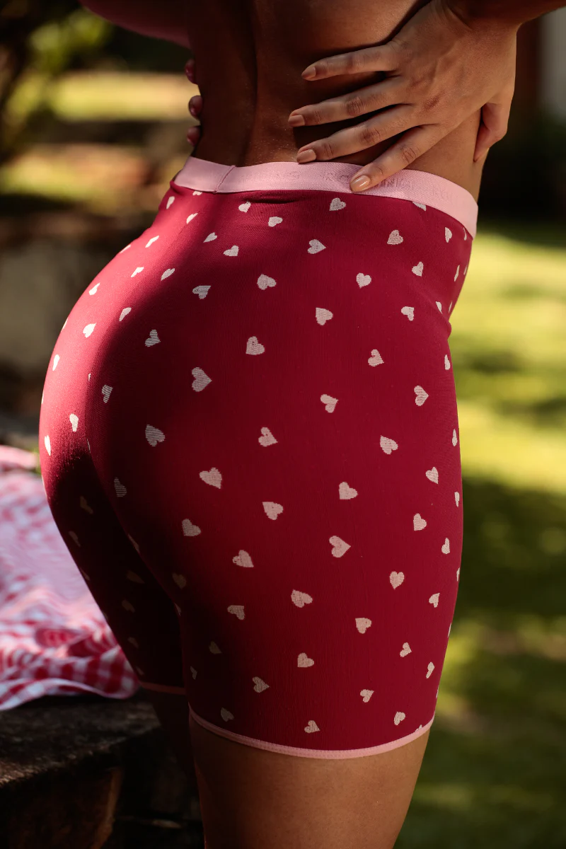 Rolling Alpha Biker Shorts - Sweetheart - Image 5