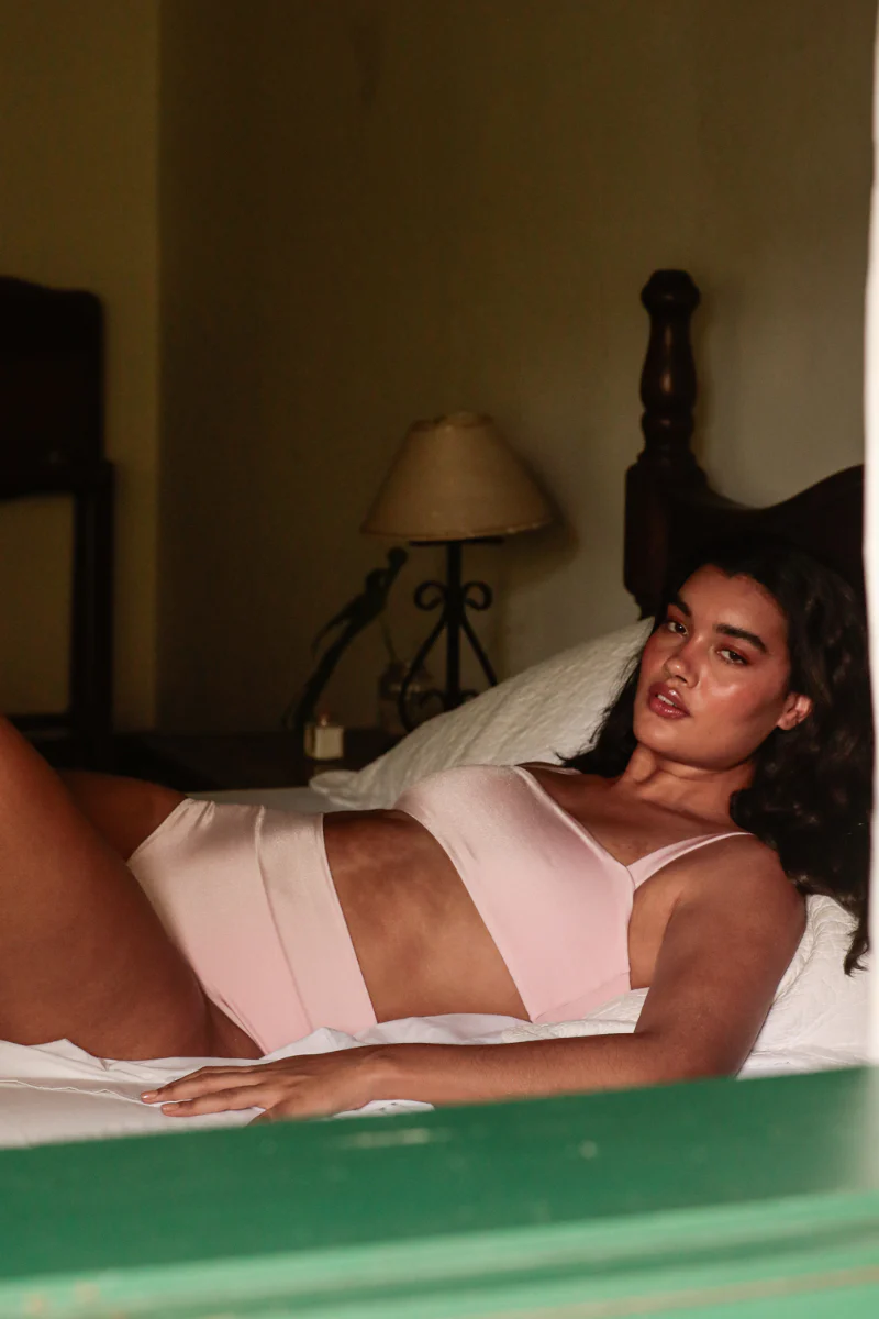 Rolling Cinque Top -  Blush - Image 3
