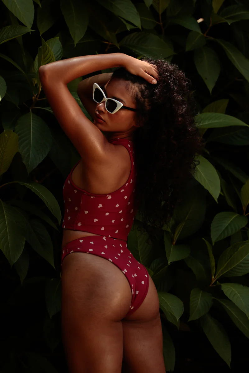 Rolling KI High Waisted Hot Pants - Sweetheart - Image 4