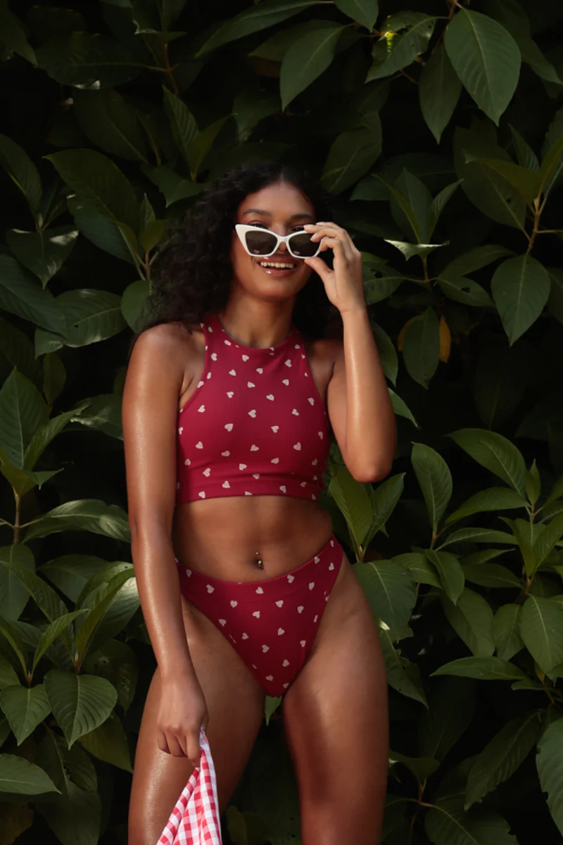 Rolling KI High Waisted Hot Pants - Sweetheart - Image 5