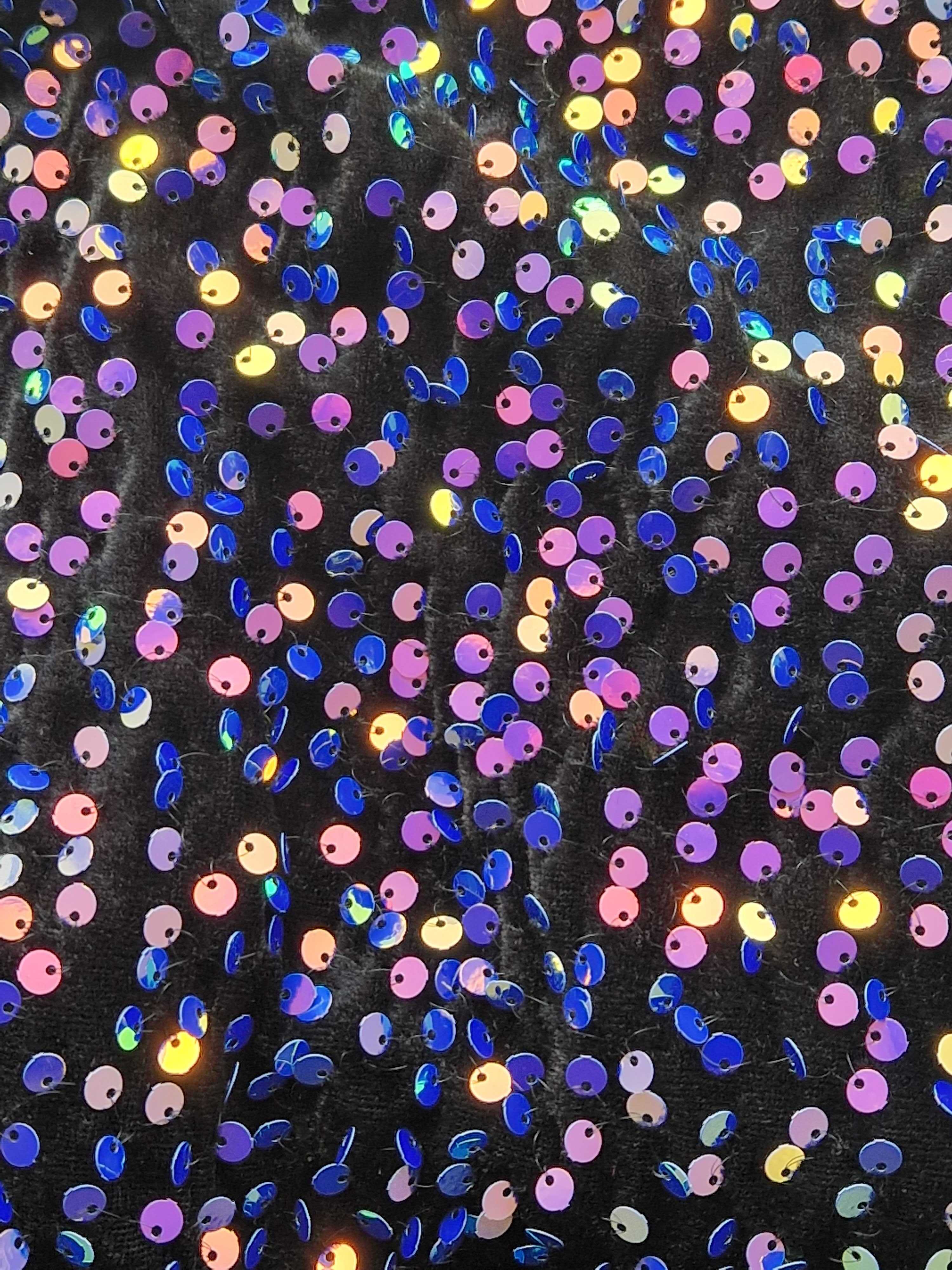 Rolling Vertigo Bodysuit - Iridescent Midnight Sequin - Image 4
