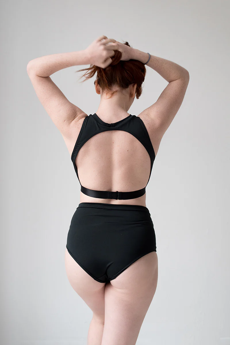 Pole Addict Scrunch Butt Basic High Waist Shorts - Black - Image 9