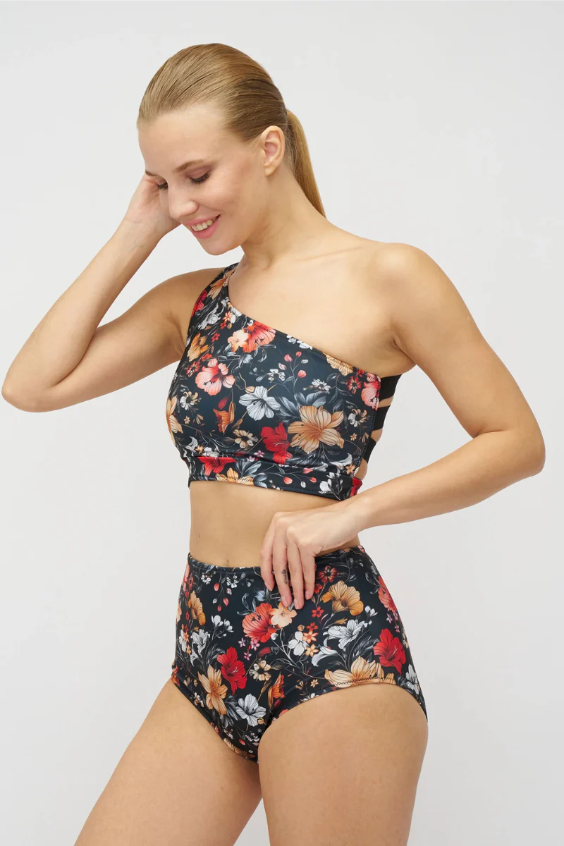Shark Polewear High Waist Shorts - Bloom - Image 7