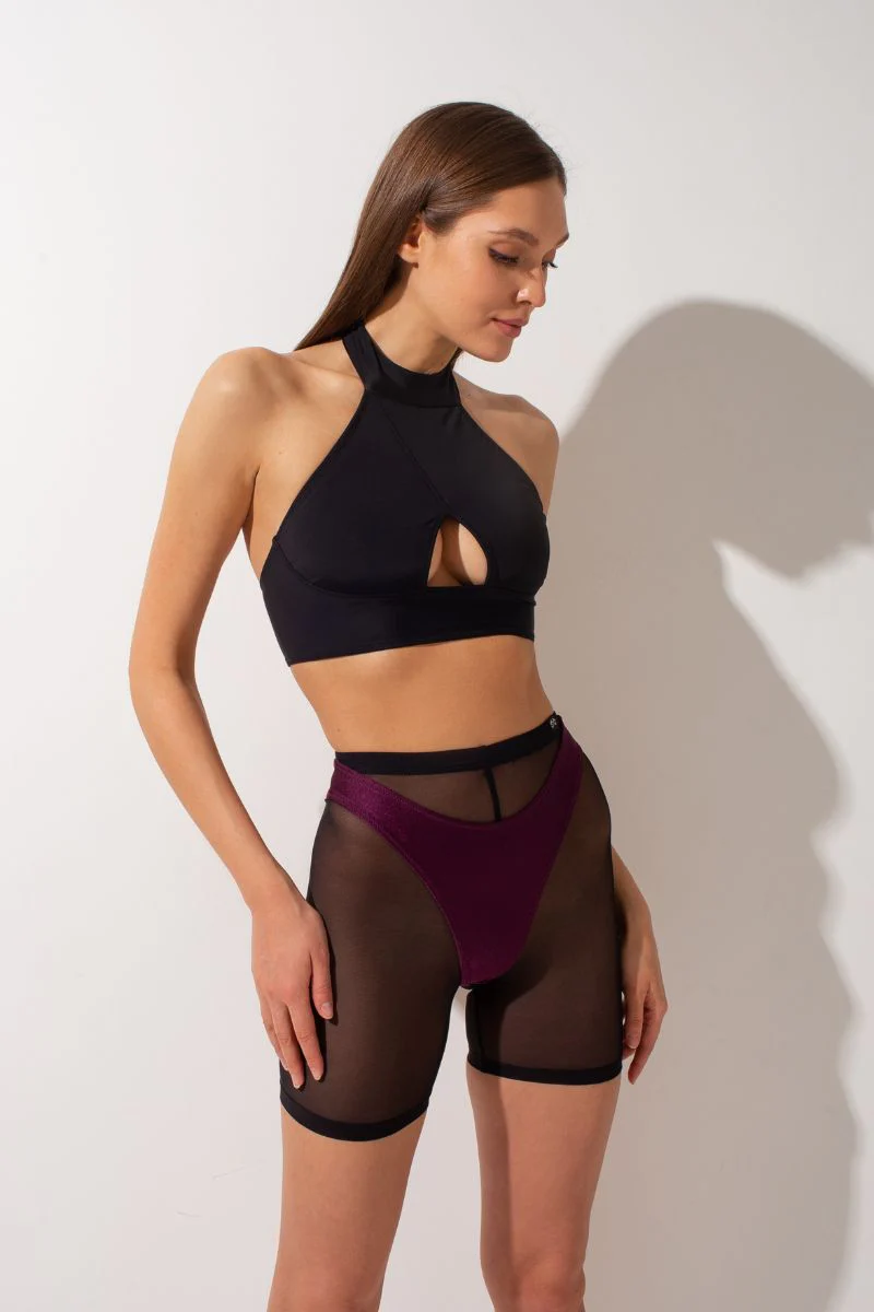 Shark Polewear Setka Shorts - Black - Image 3