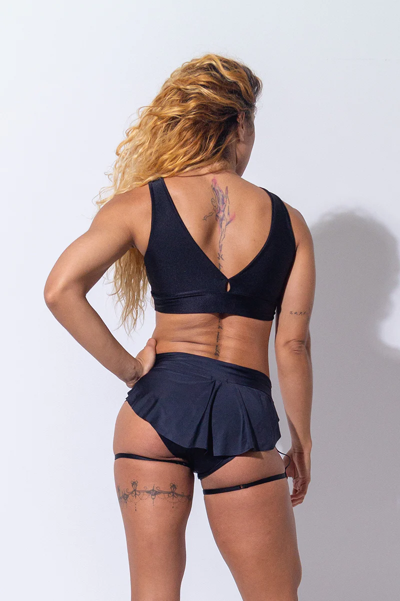 Sorte Diva Secret Skirt Bottoms - Black - Image 5