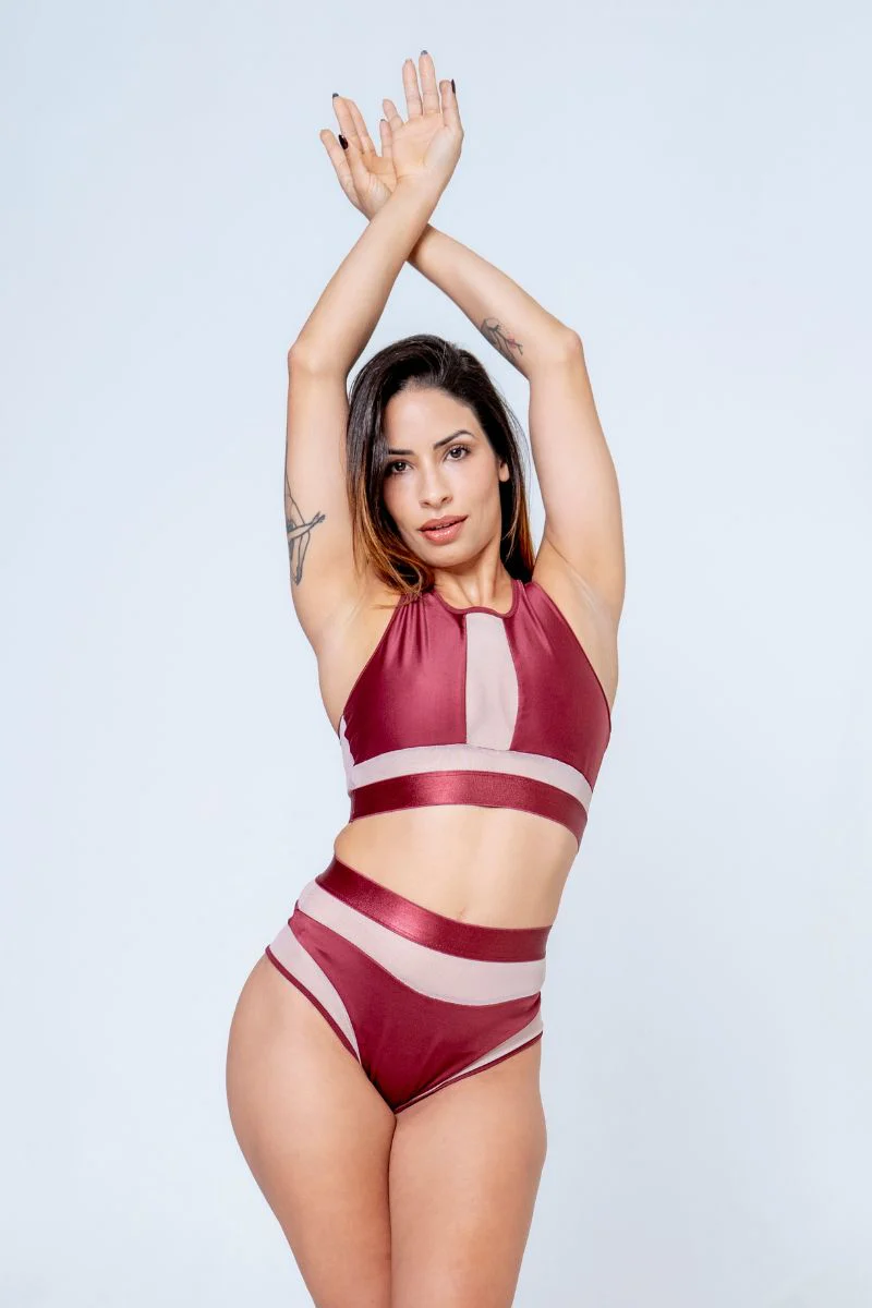 Sorte Dream Trance Bottoms - Burgundy - Image 3