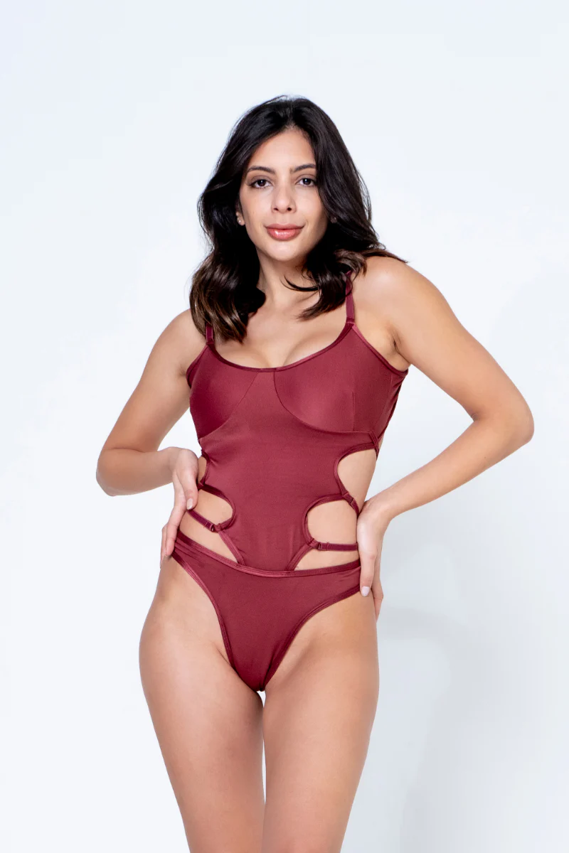 Sorte Dreamer Bodysuit - Burgundy - Image 5