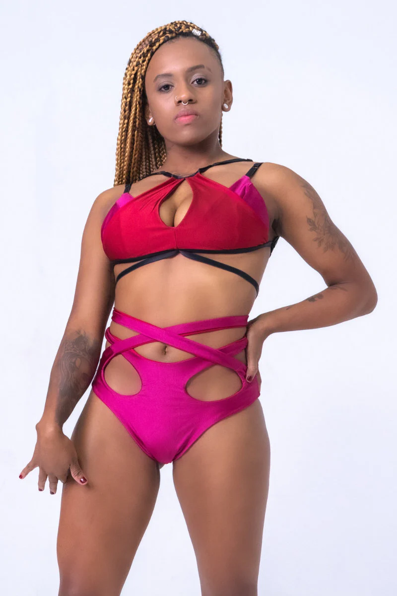 Sorte Wild Bottoms - Poppy Red - Image 3
