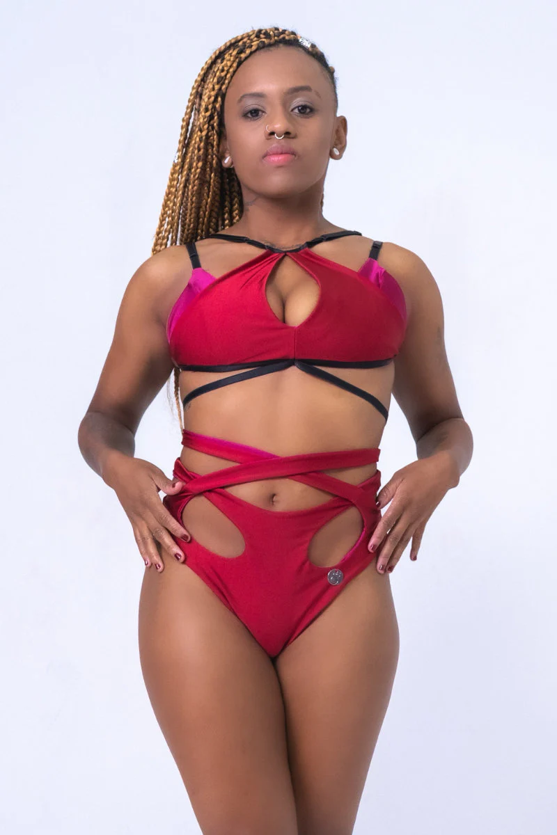 Sorte Wild Bottoms - Poppy Red - Image 4