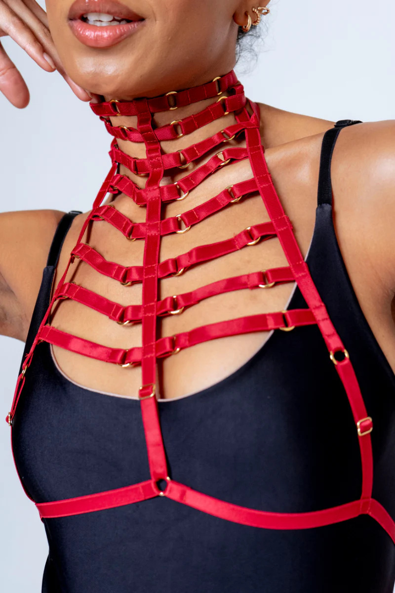 Sorte NYX Top Harness - Red - Image 6
