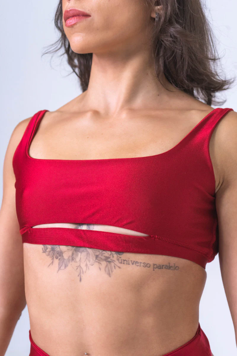 Sorte Spirit Top - Poppy Red - Image 4