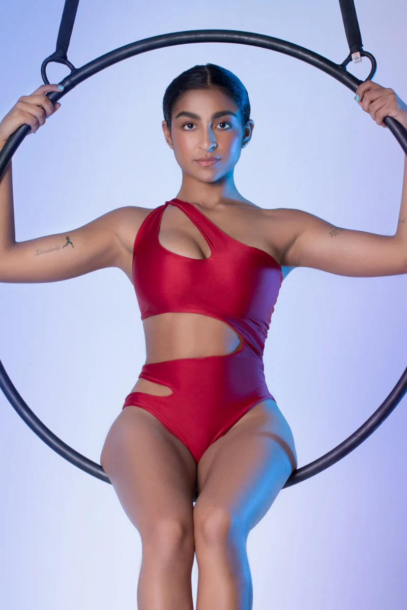 Sorte Under My Spell Bodysuit - Red - Image 3