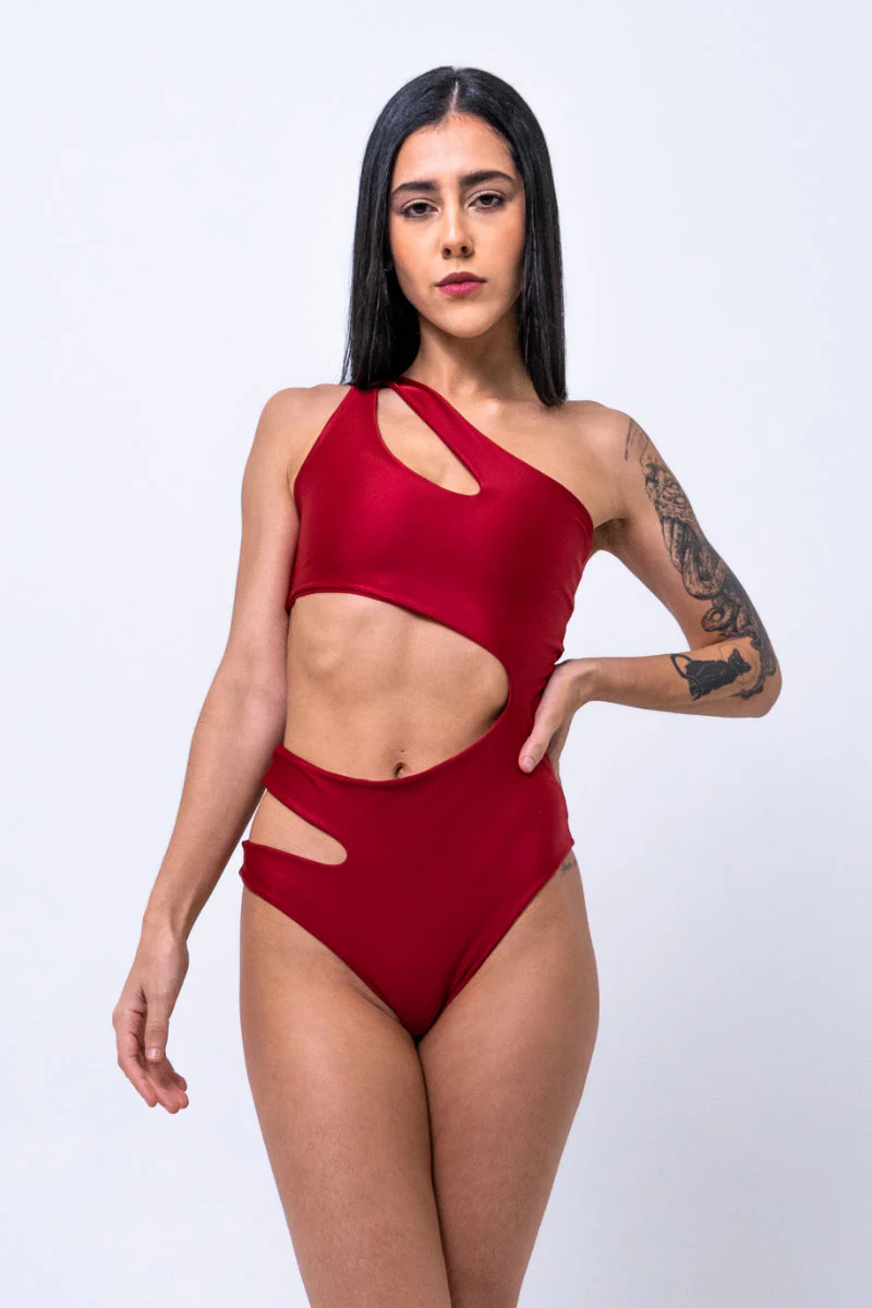 Sorte Under My Spell Bodysuit - Red - Image 5