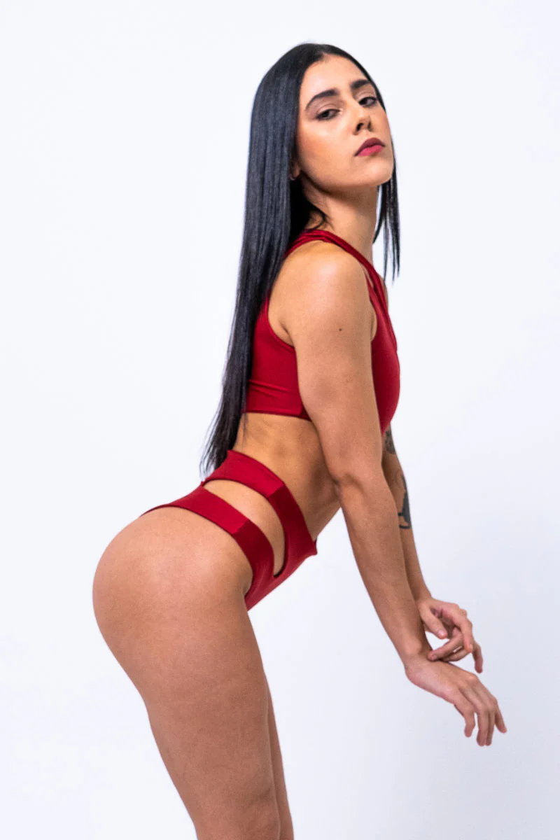 Sorte Under My Spell Bodysuit - Red - Image 6