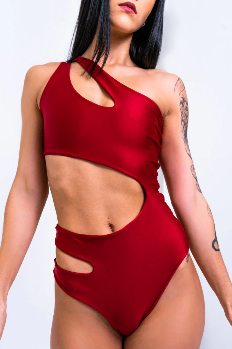Sorte Under My Spell Bodysuit - Red - Image 7