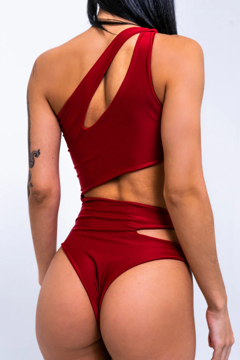 Sorte Under My Spell Bodysuit - Red - Image 8