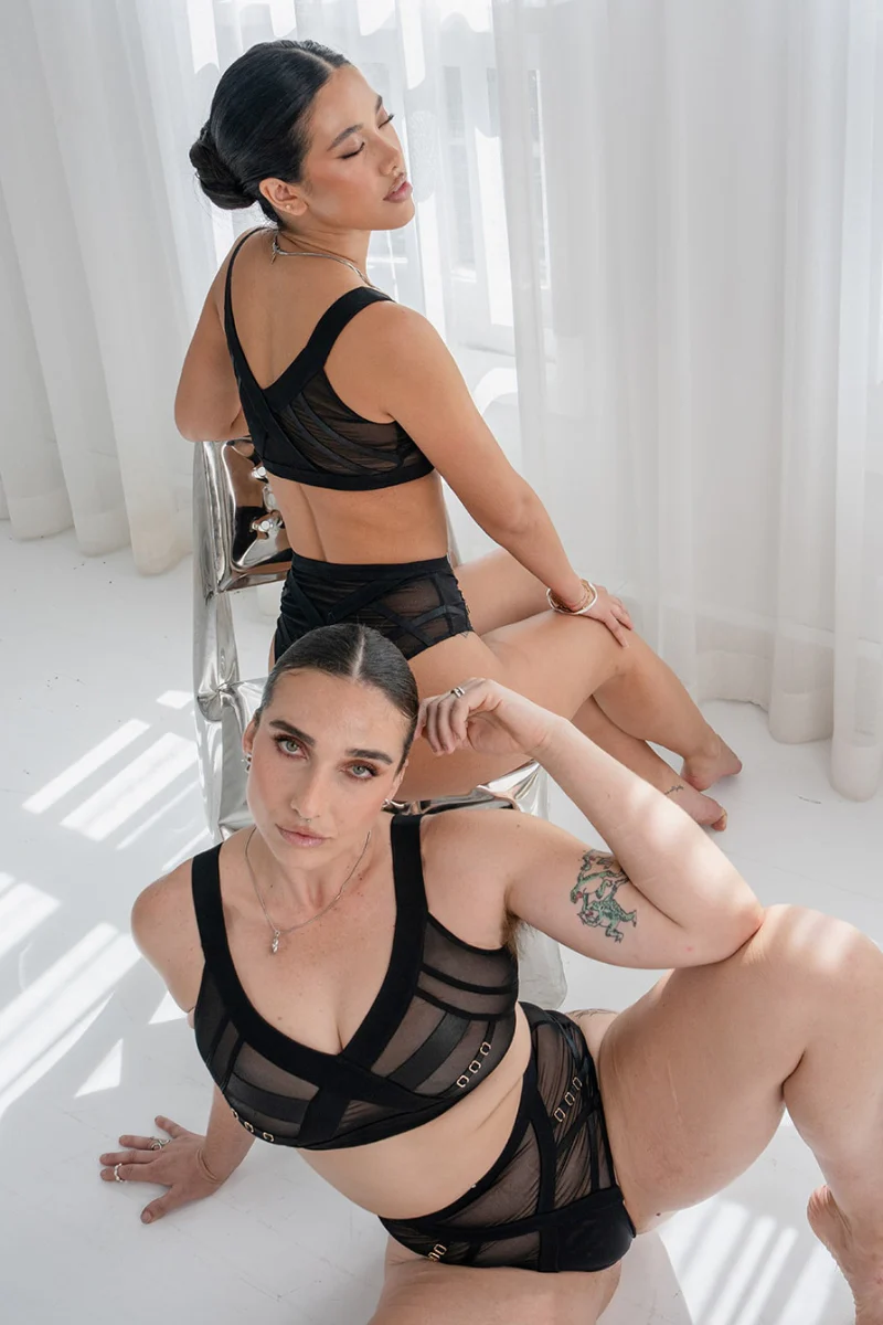 Tatiana Active Mira Top - Black - Image 6