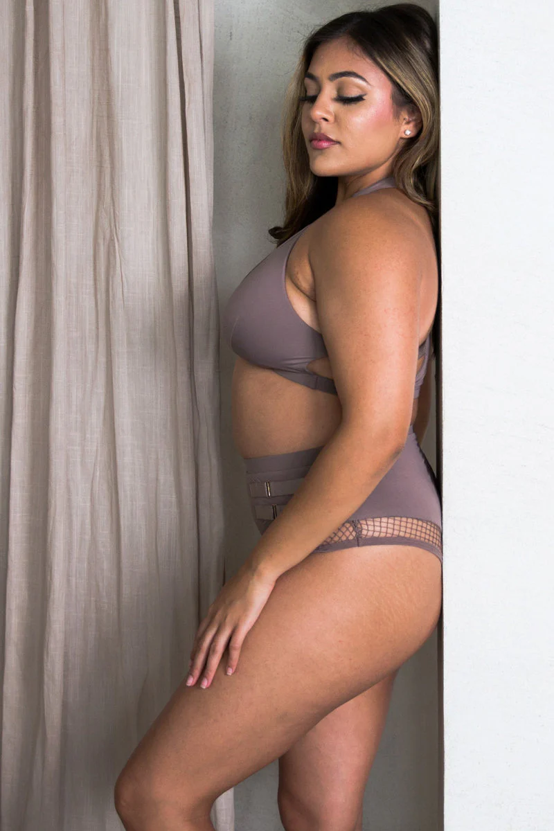 Tatiana Active Isla Shorts - Matte Cocoa - Image 6