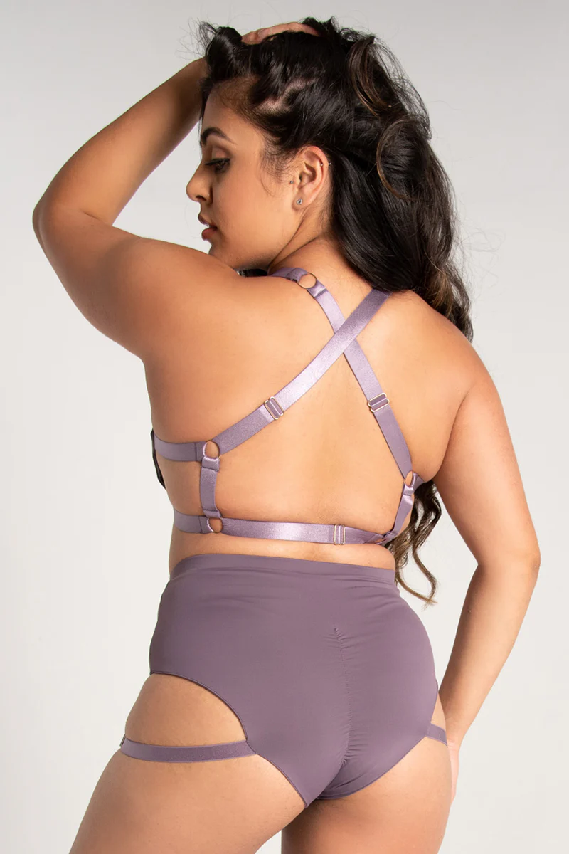Tatiana Active Tokio Shorts - Mauve - Image 2