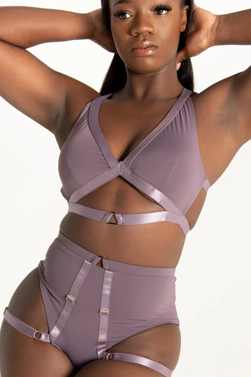 Tatiana Active Tokio Shorts - Mauve - Image 3