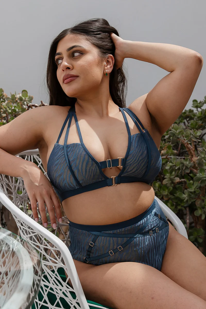 Tatiana Active Zanda Top - Teal - Image 6