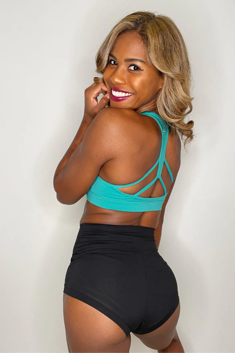 The Enviro Co. Strappy Crop Top - Green - Image 3