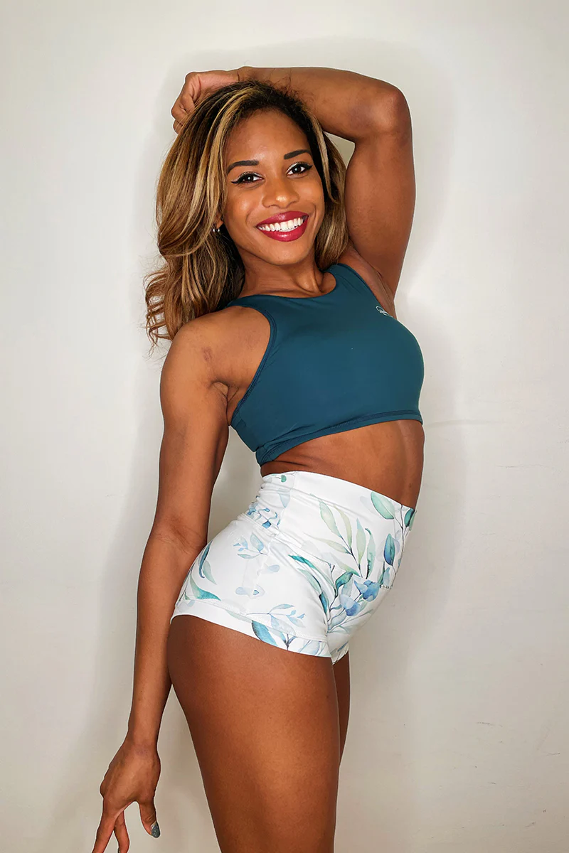 The Enviro Co. High Waist Shorts - Daintree Day - Image 2